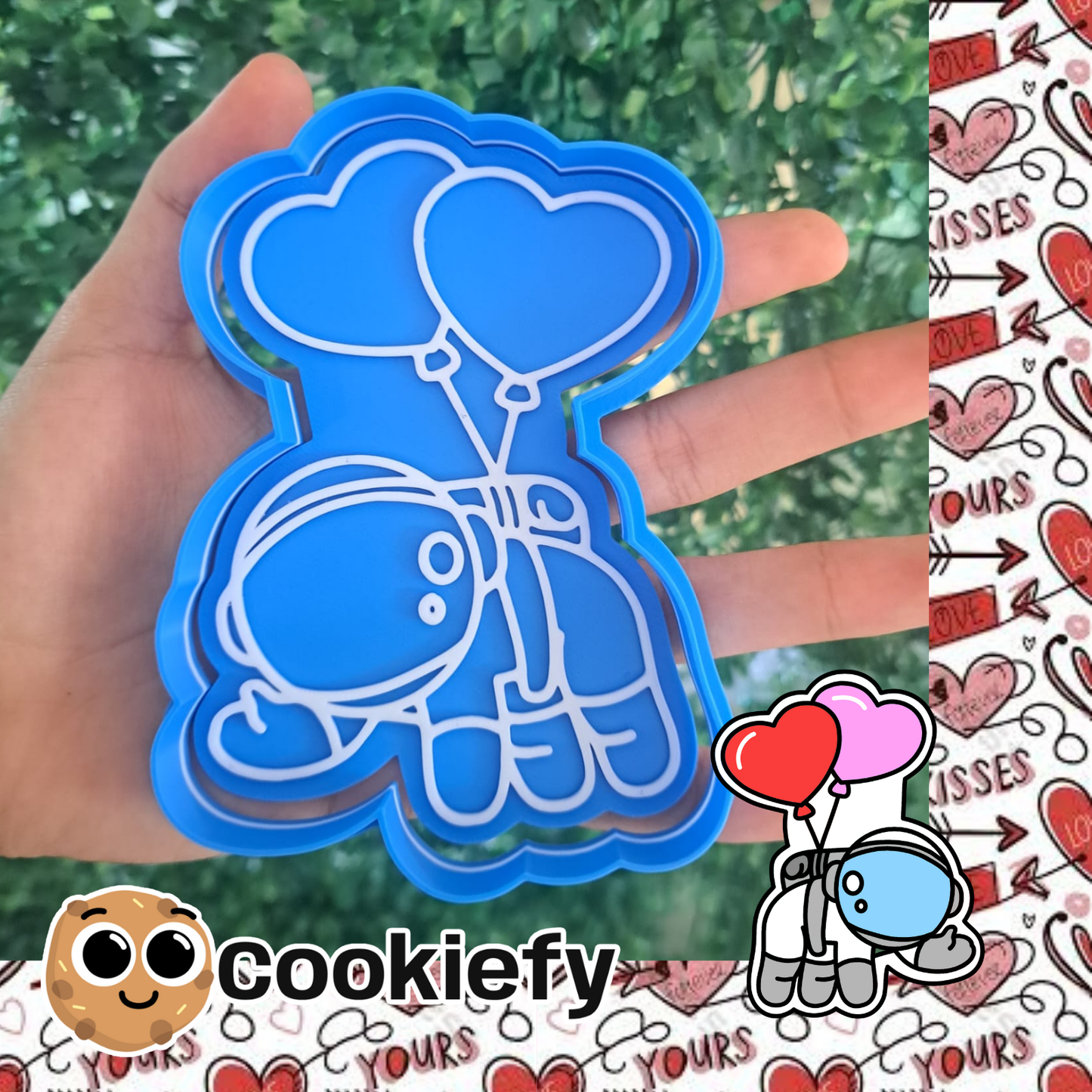 Astronauta con Globos