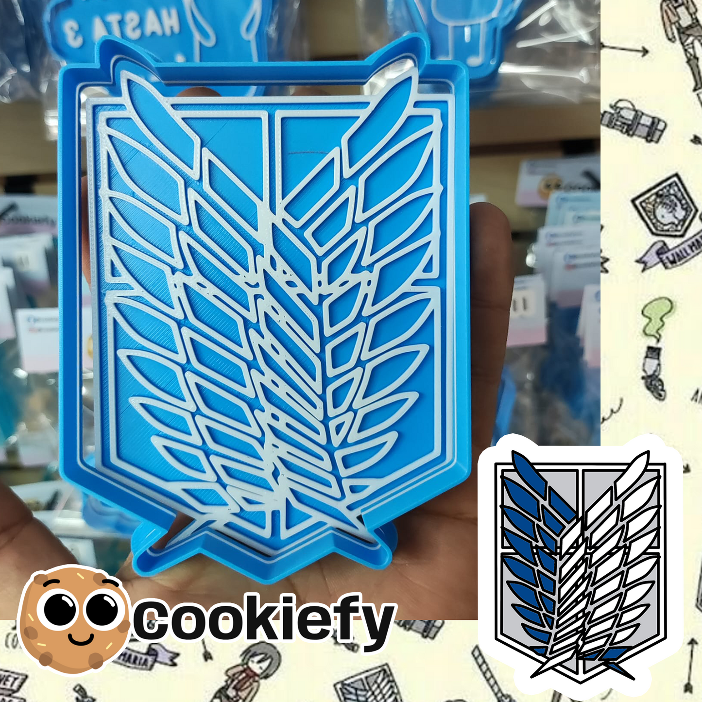 Escudo de Attack on Titans
