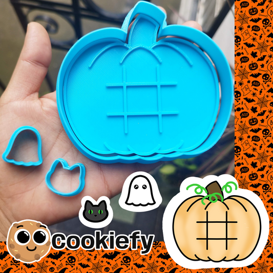 Tic Tac Toe Calabaza de Halloween