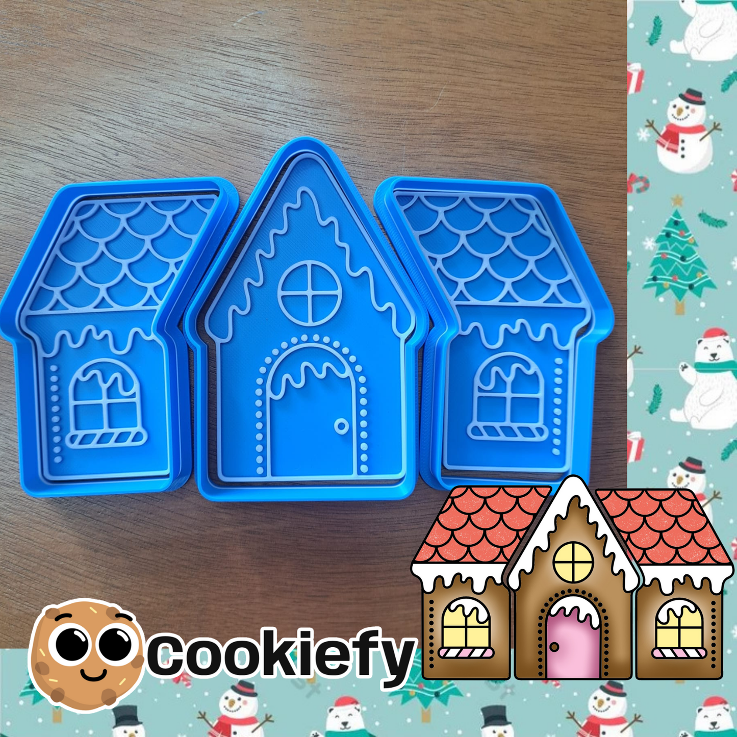 Casita en 3 Partes (Horizontal)