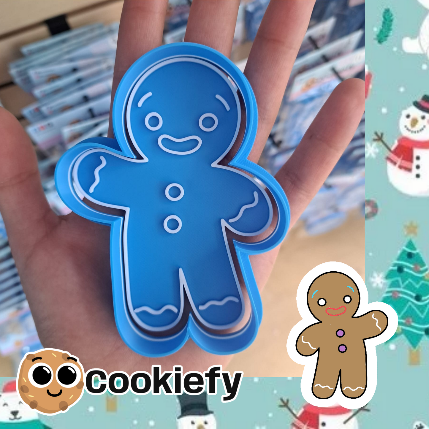 Jengibre Shrek con Marcador