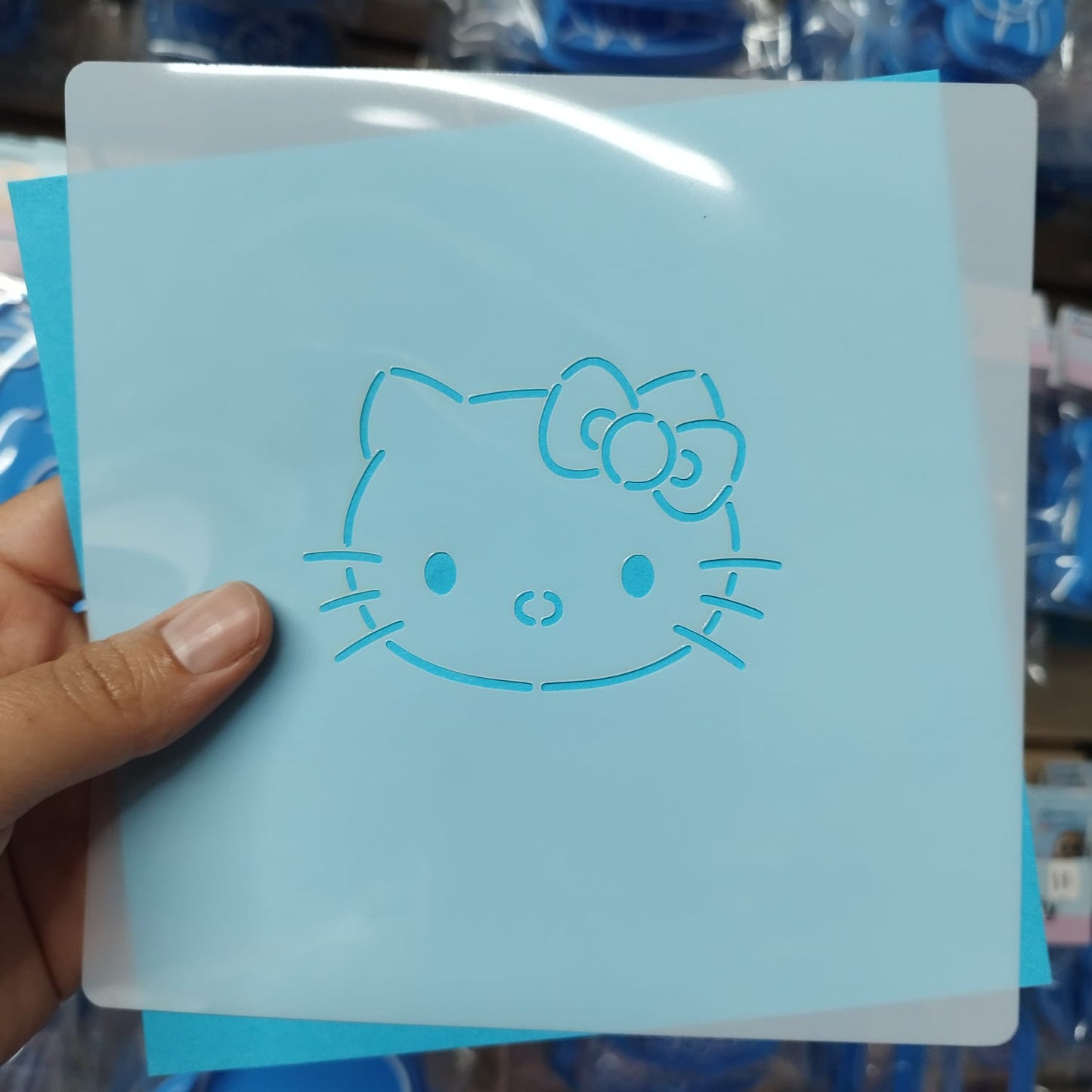 Stencil Hello Kitty Carita