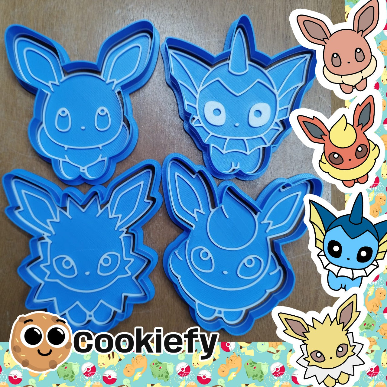 Evoluciones Eevee 1° Generación