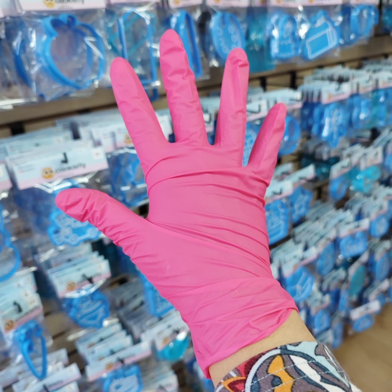 Guantes Nitrilo Paquete de 100 Piezas