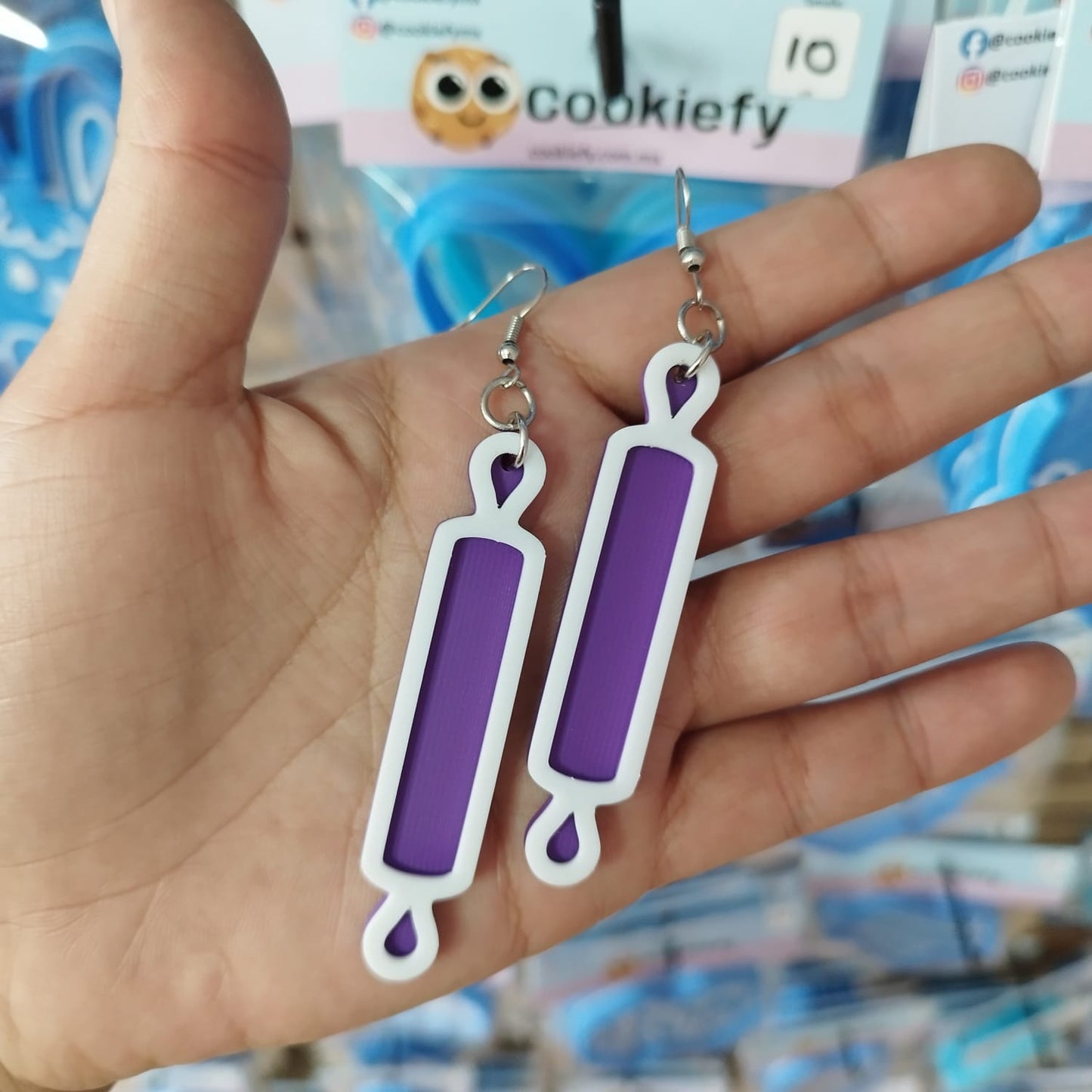 Aretes Rodillo