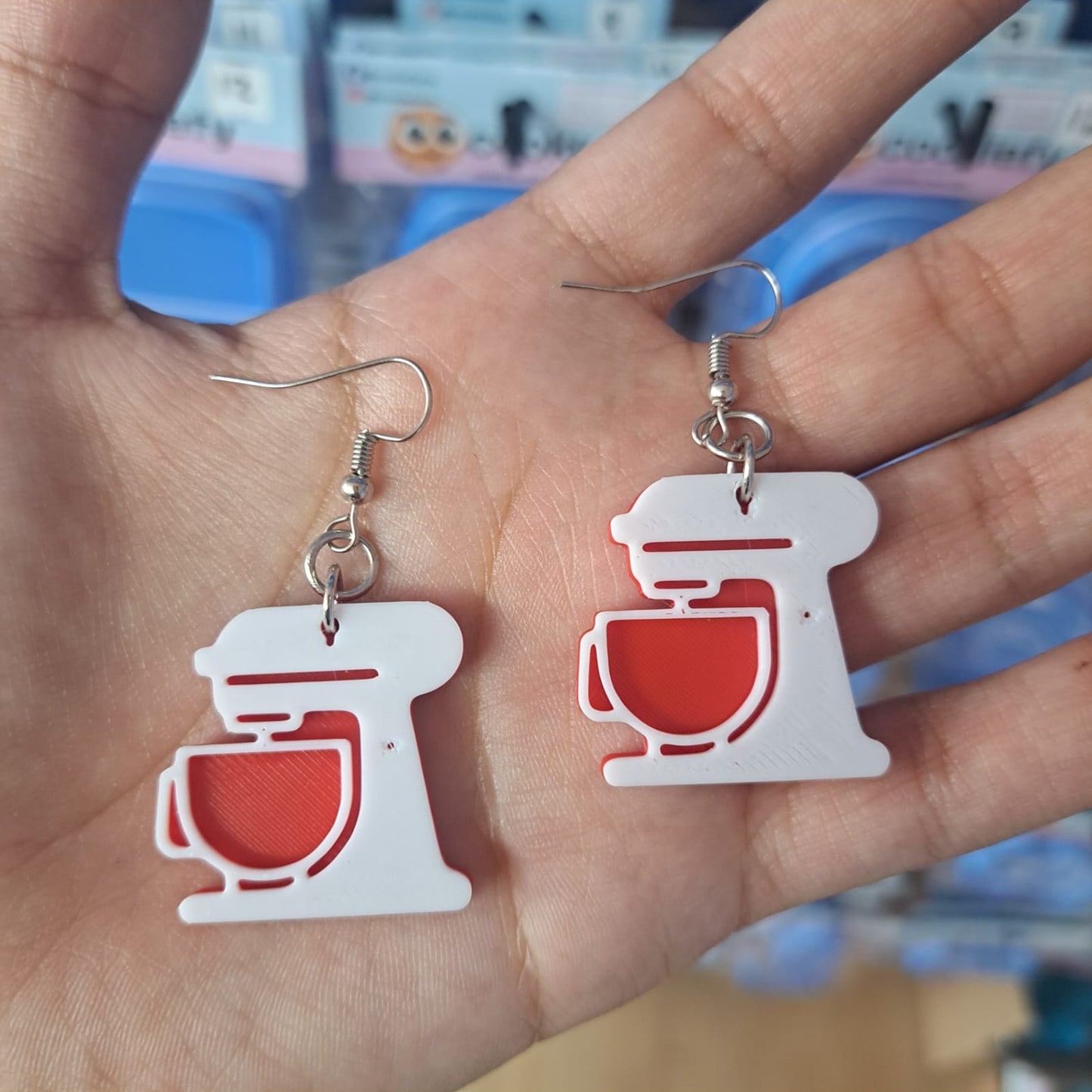 Aretes Batidora Chica