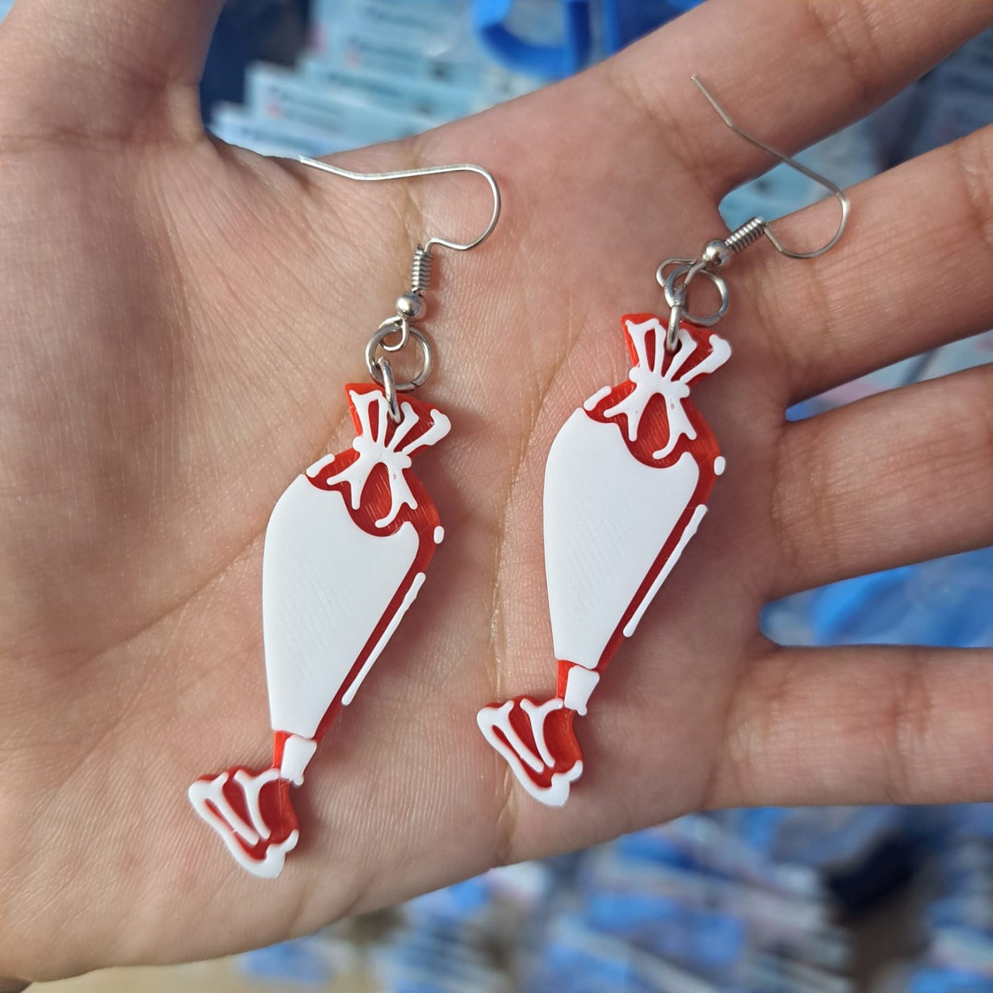 Aretes Mangas Pasteleras Chicas