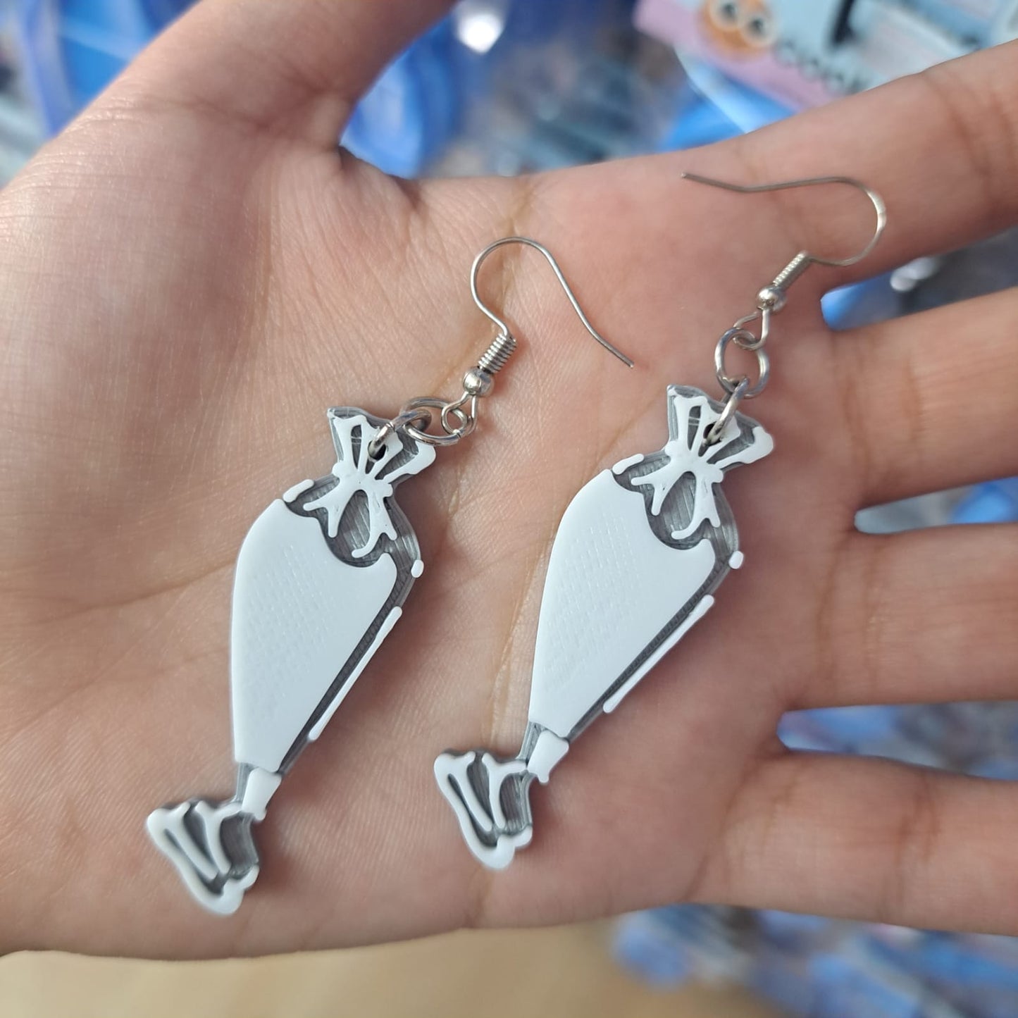Aretes Mangas Pasteleras Chicas