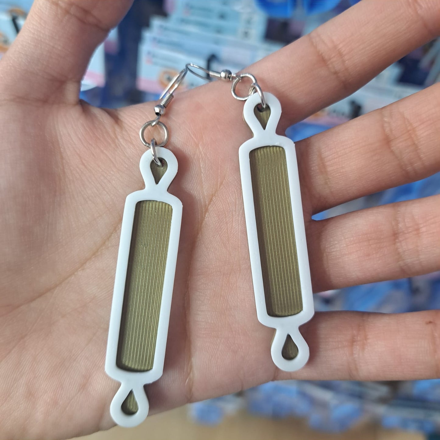 Aretes Rodillo