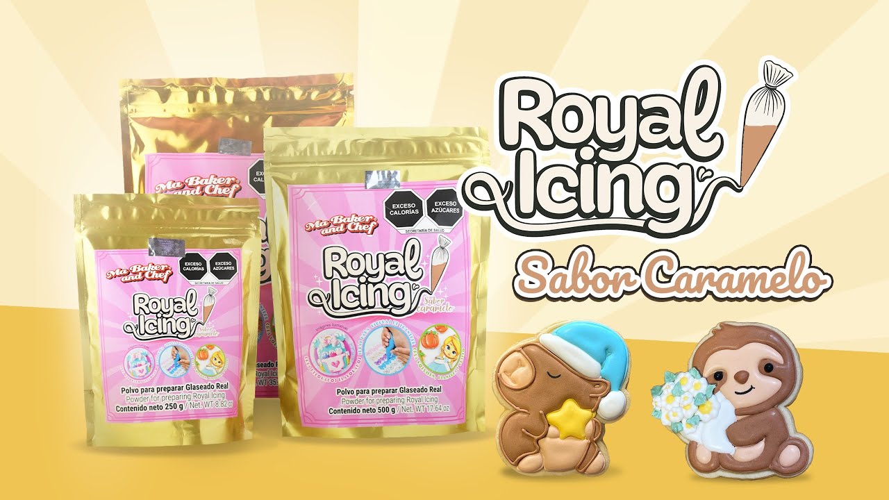 Royal Icing Sabor Caramelo