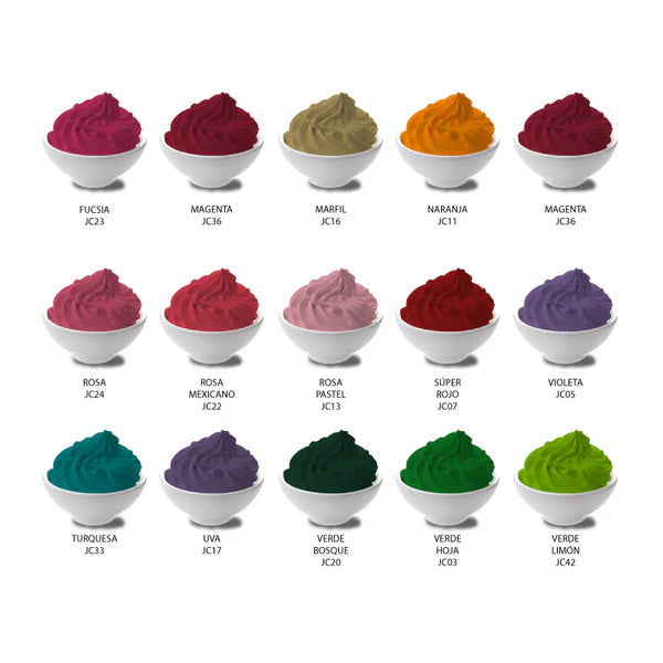 Kit Jelly Color 10 ml Los 30 colores más solicitados