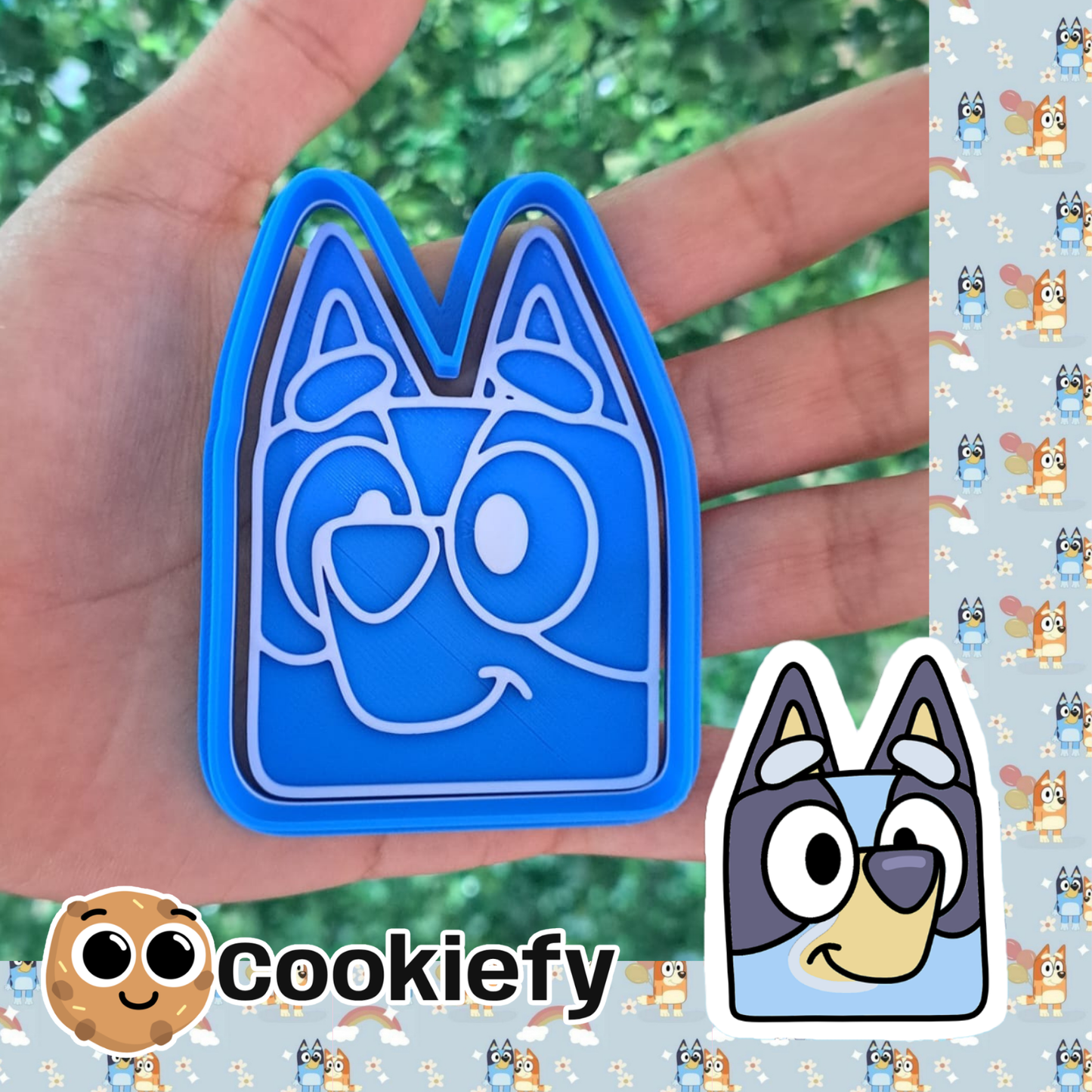 Bluey carita