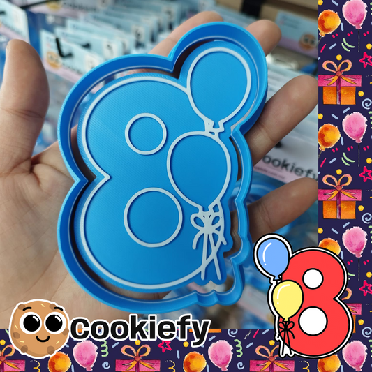 Ocho con globos