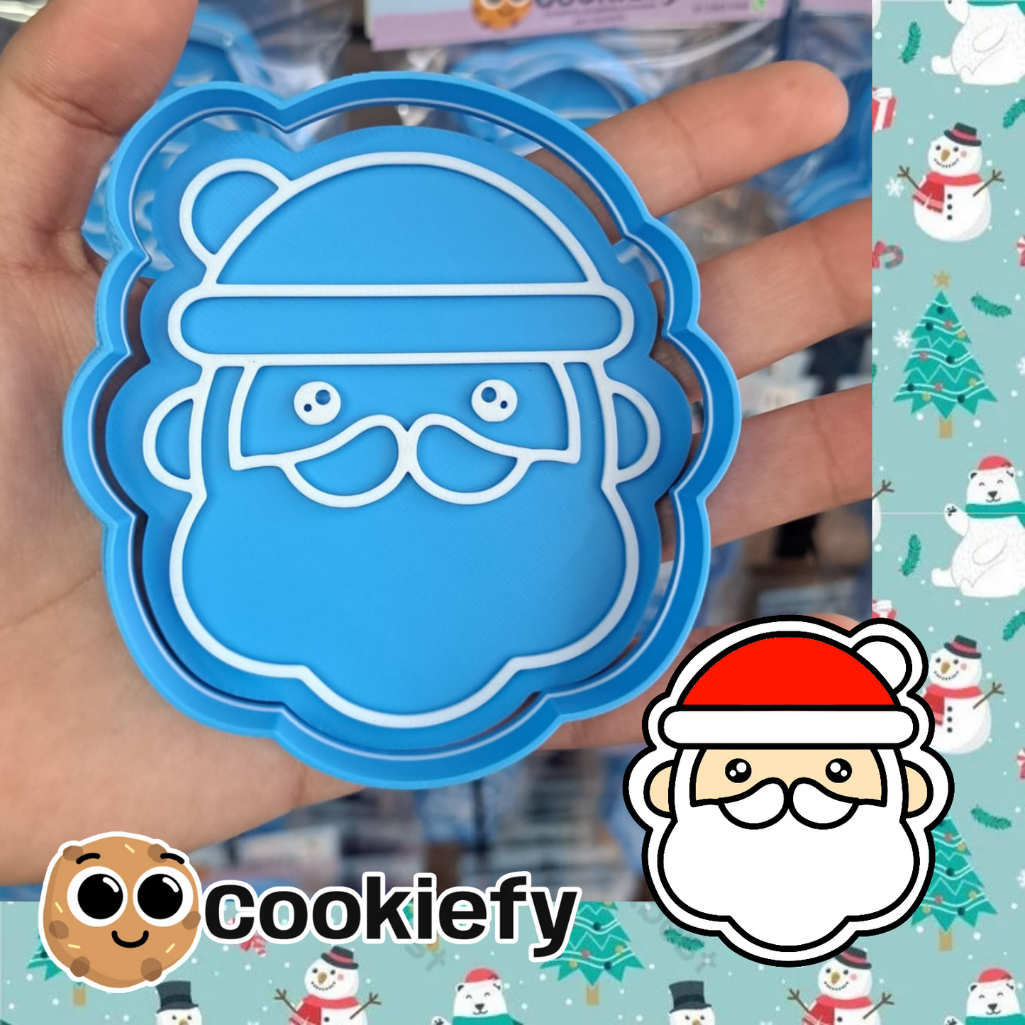 Cara Santa Claus