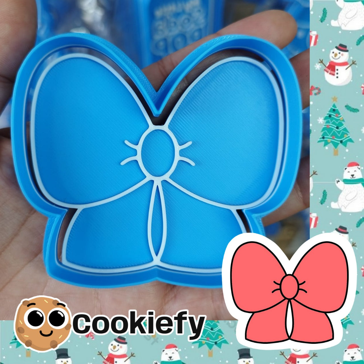 Moño Navideño – Cookiefy