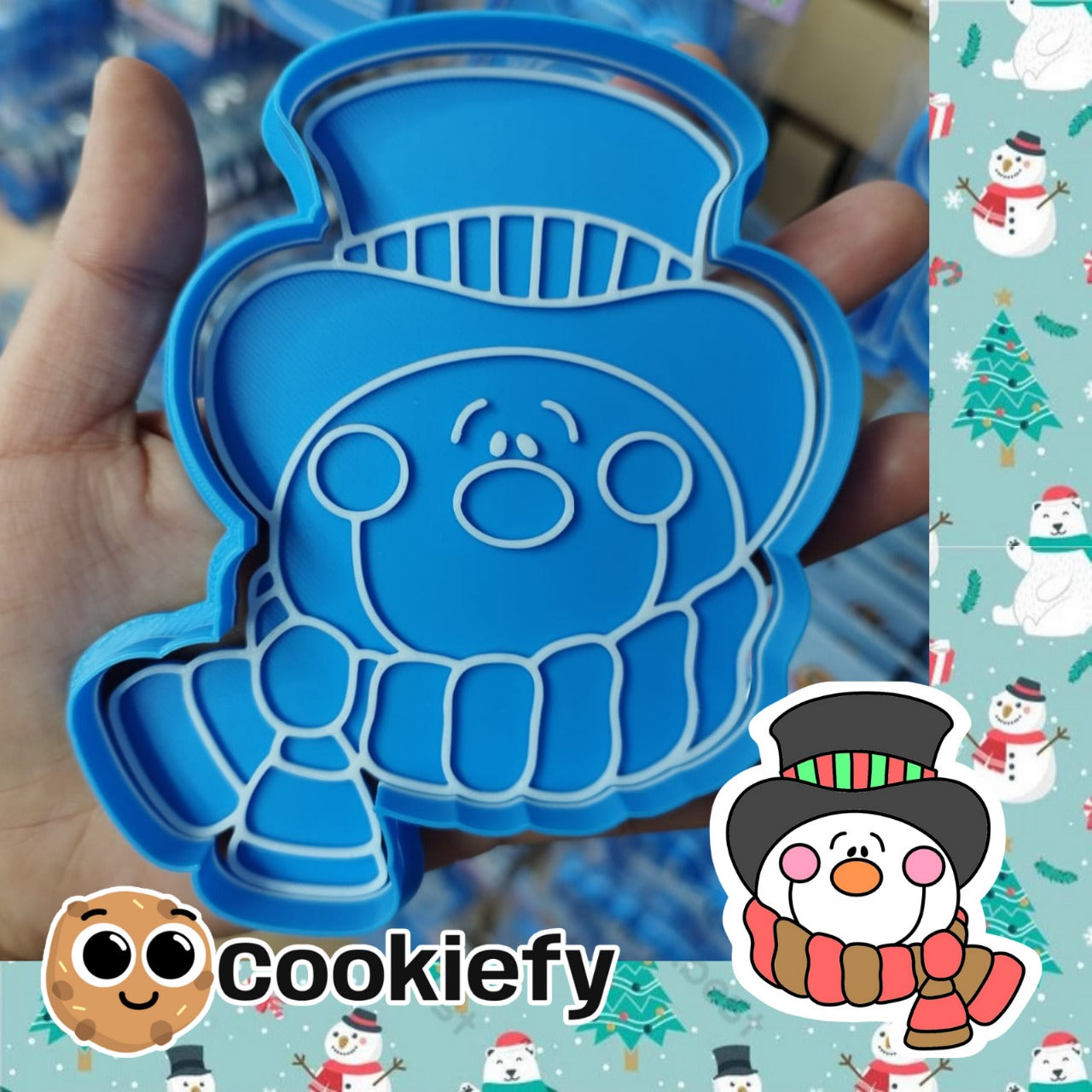 Carita Muñeco de Nieve