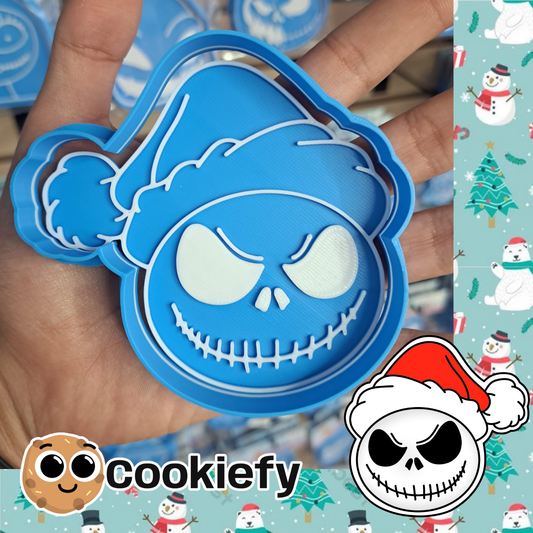 Jack Skellington Con Gorro Navideño