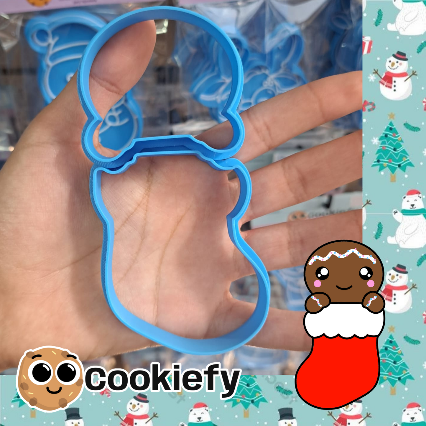 Galleta de Jengibre en Calcetín