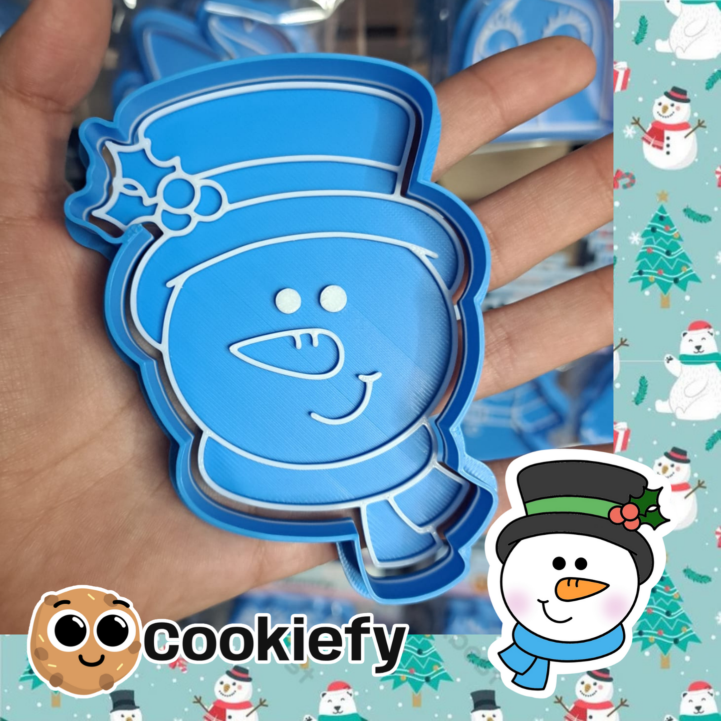 Muñeco de Nieve Carita