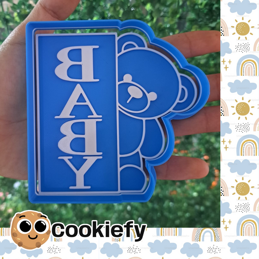 Oso con Letrero "Baby"