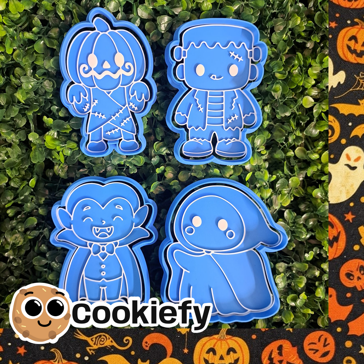 Paquete monstruos clásicos de Halloween