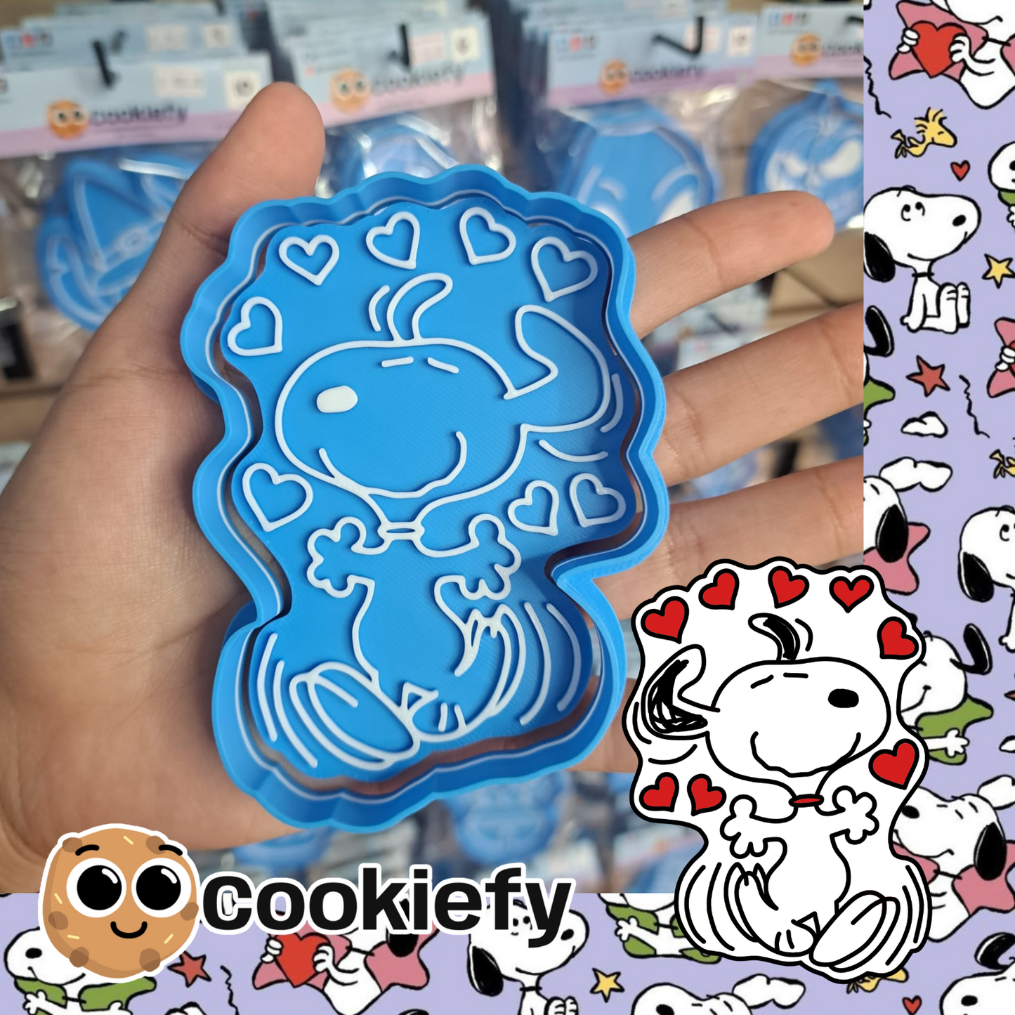 Snoopy con Corazones