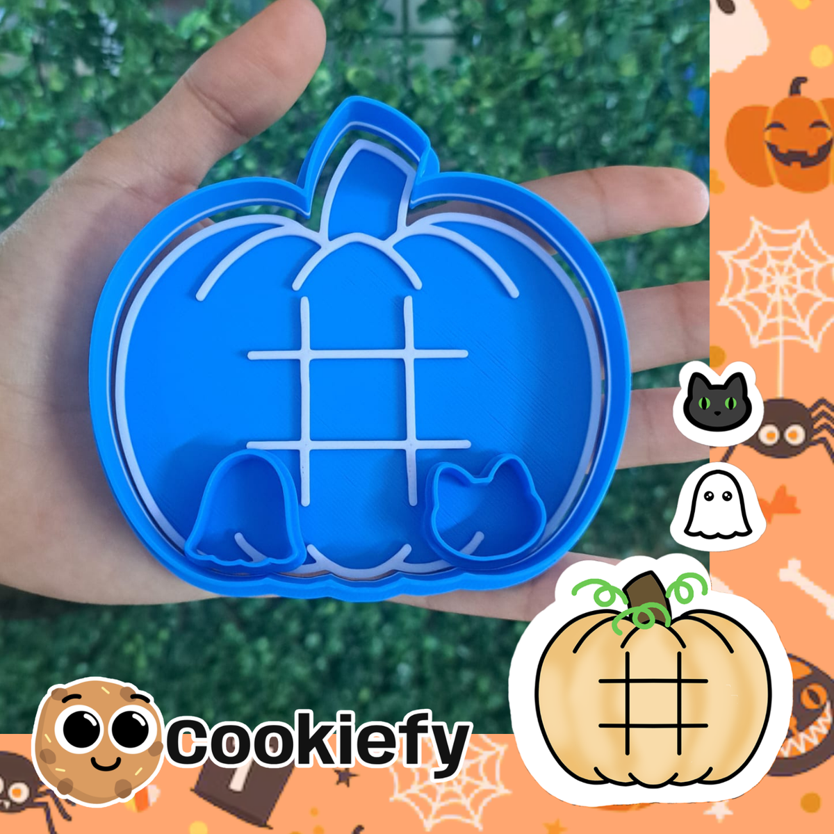 Tic Tac Toe Calabaza de Halloween