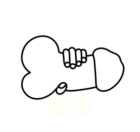 Pene en mano