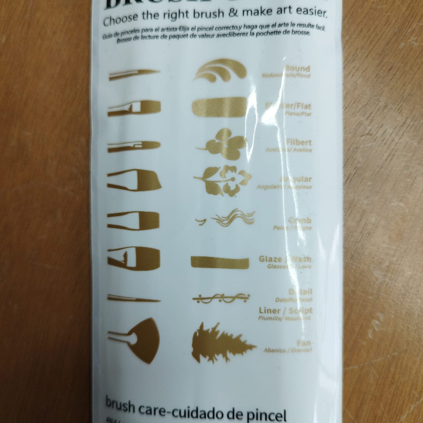 Set de Pinceles para decoración