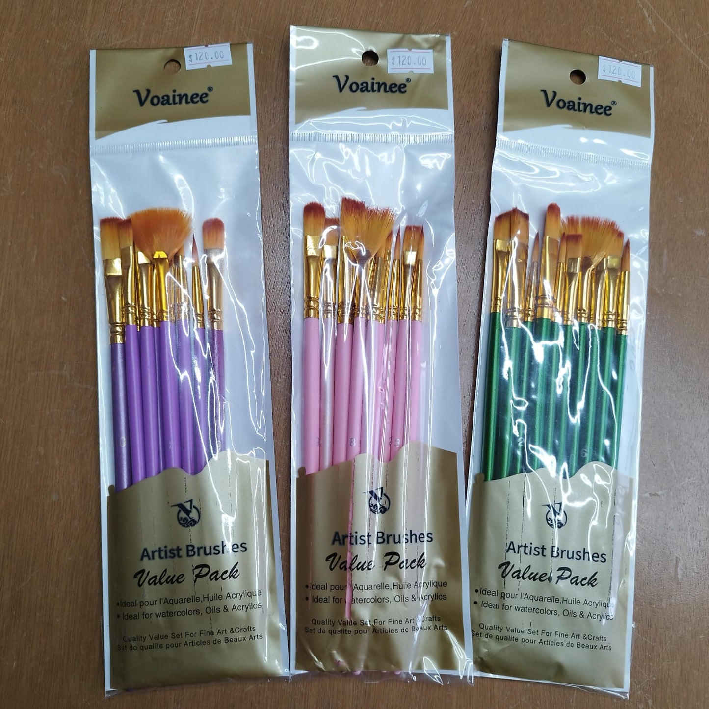 Set de Pinceles para decoración