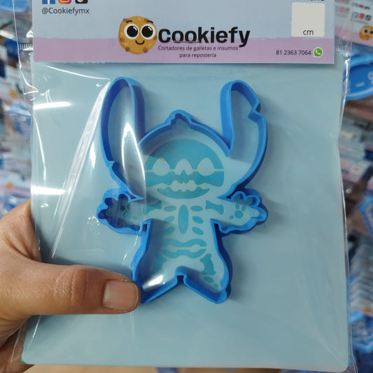 Cortador con stencil de Stitch con Rayos X