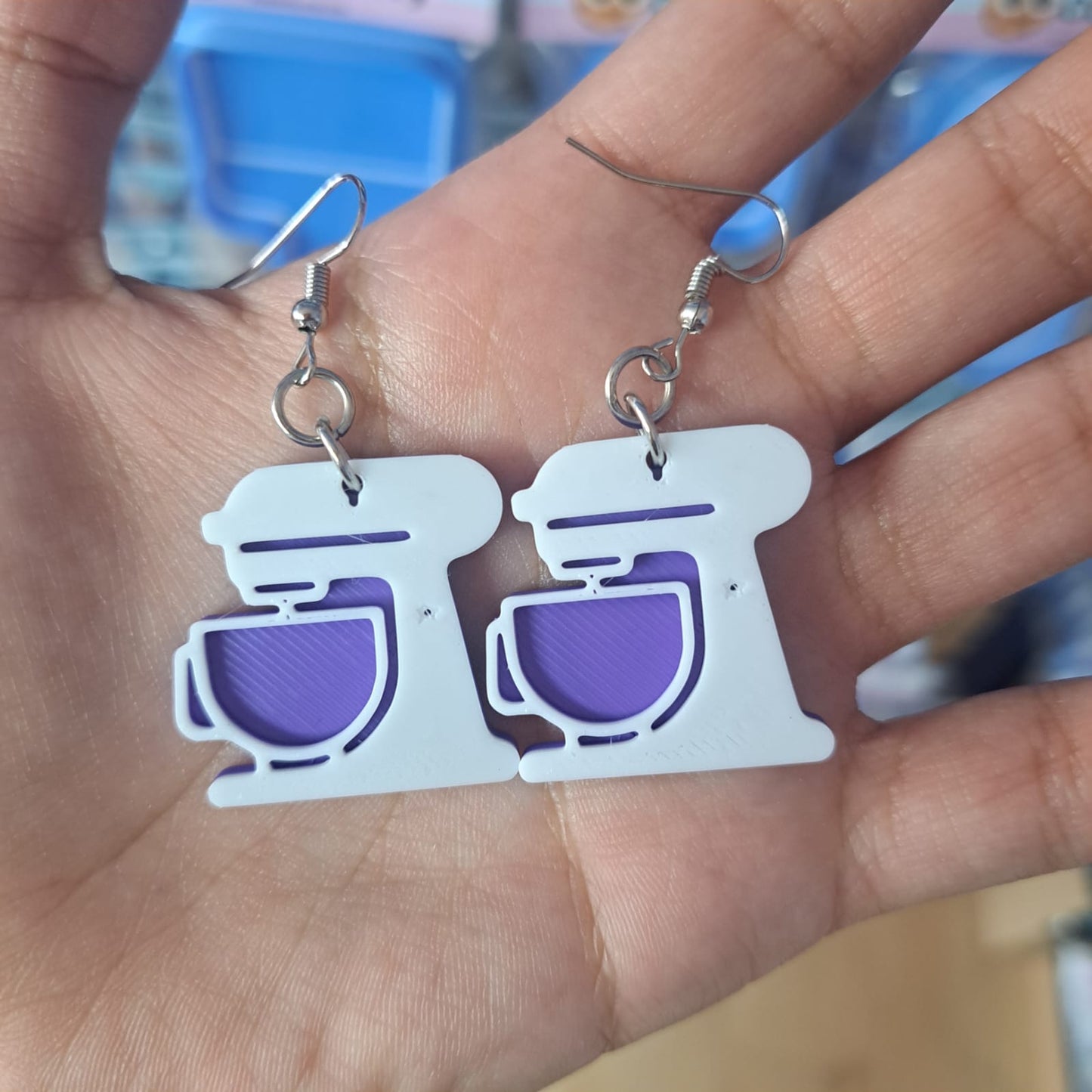 Aretes Batidora Chica