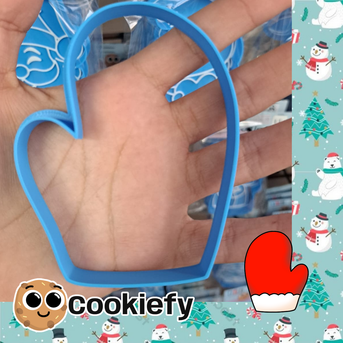 Guante de Navidad