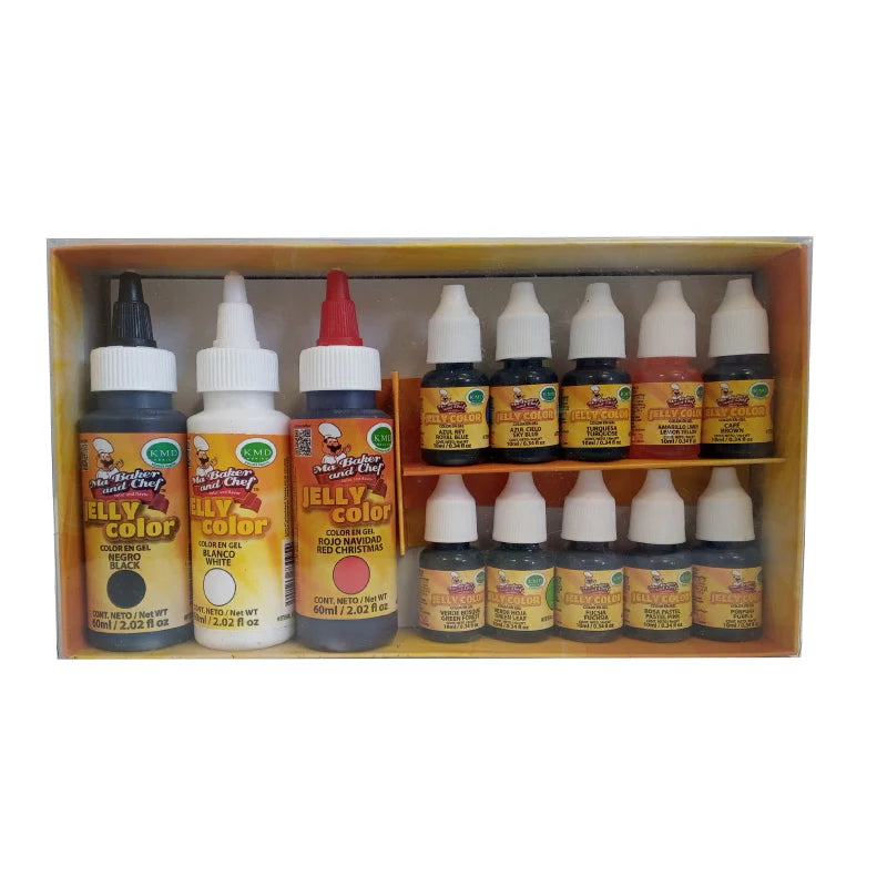 Kit de Jelly Color (3 de 60 ml y 10 De 10 ml)